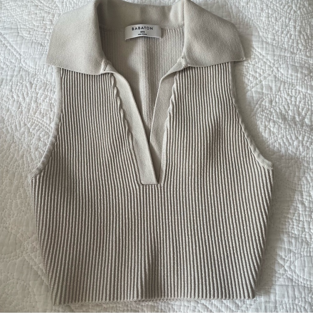 Aritzia Babaton Stretch Knit Tank Top